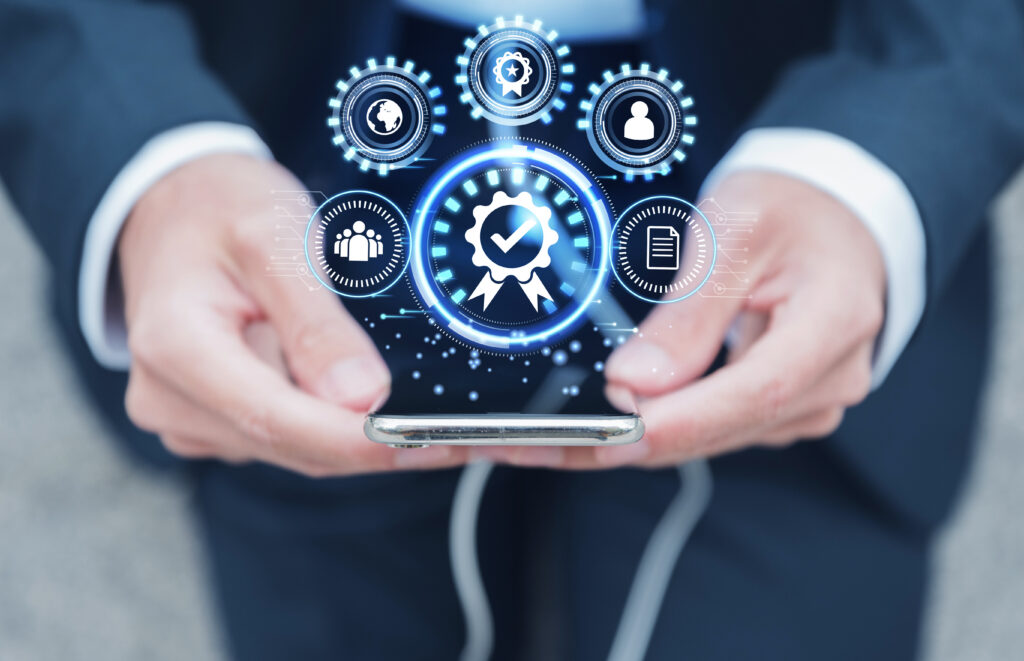 standard-qualitatskontroll-collage-konzept